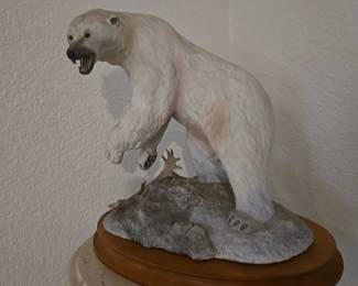 Franklin Mint Polar Bear