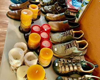 Men’s shoes, $10 each
