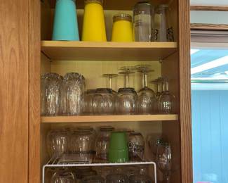 Glasses and cups $.25 each