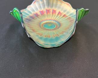 Fenton ruffled bowl