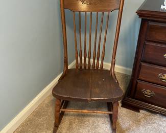 Antique rocking chair