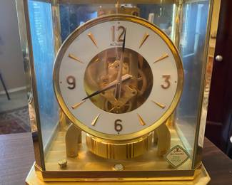 Le Coultre Atmos, perpetual motion, clock prime at the 70s