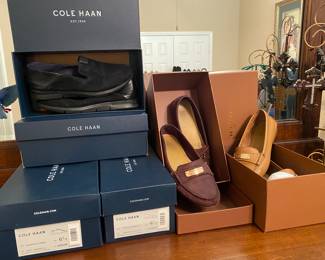 Ladies Coach snd Cole Haan loafers 6.5