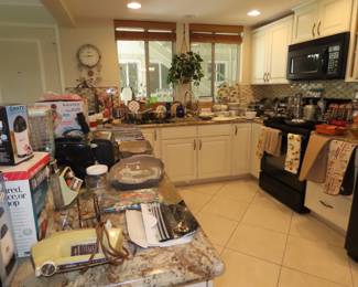 Amazing kitchen contents.