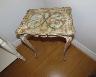 Italian end table.