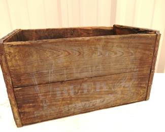 Piel's Light Beer Wooden Crate