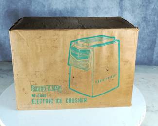 1967 NOS Electric Ice Crusher