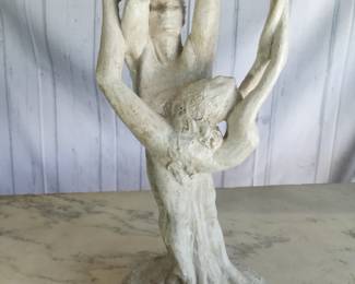 Ballet Sculpture High Fired Hand Made