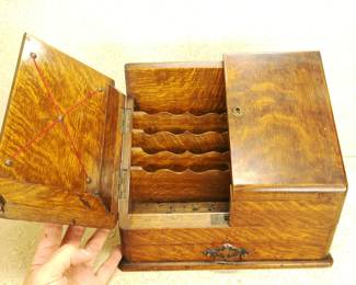 Antique 19th Century Stationary Box