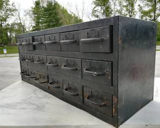 18 Drawer Metal Cabinet