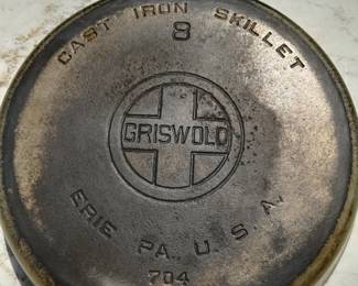 Griswold 704 Large Block Skillet