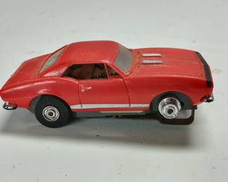 Red Slot Car