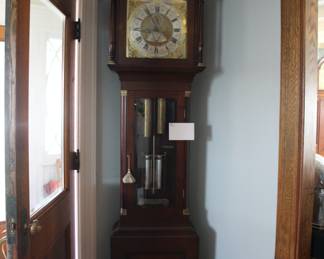 E. Howard grandfather clock, 8'6"