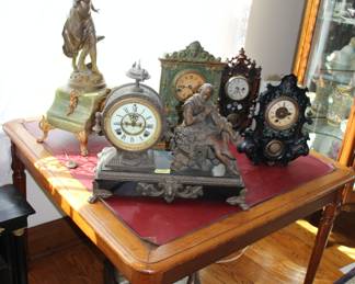 Ansonia Shakespeare specter clock