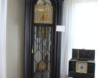 Herschede 9 tube No 228 grandfather clock