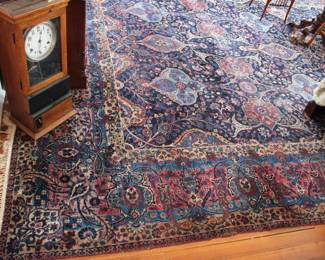 Hand woven Oriental rug, 12'5" x 19'5"
