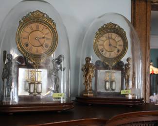 Ansonia "Crystal Palace" clocks