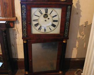 Munger claw foot clock