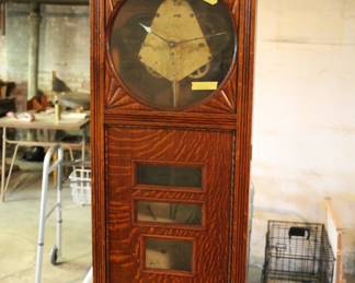 oak clock cases