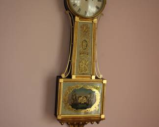 Presentation banjo clock