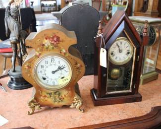 New Haven floral clock & Walter Tansley steeple 