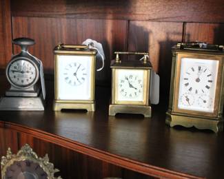 Carriage clocks - Maranzeller repeater, Waterbury, New Haven