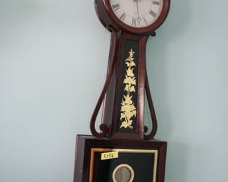 Howard Tiff banjo clock