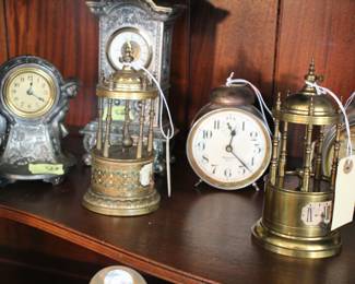 Farcot French rotary annular clocks