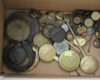 Assorted pendulums & bobs