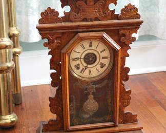 Gingerbread clock