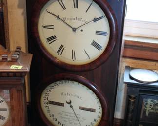 Seth Thomas calendar regulator clock