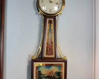 Waltham banjo clock