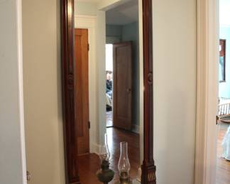 Antique pier mirror