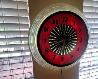 Retro Lighted Clock! 