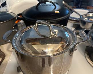All Clad and Lodge Cast Iron