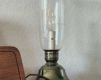 Hurricane Table Lamp Boudoir Mantel Lamps