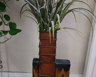 Unique Metal Art sculptures. Two pieces.