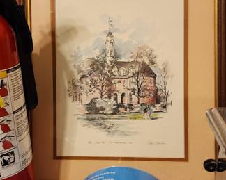 The Capital Williamsburg Coby Carlson Framed