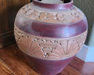 Indonesian Clay Vase Pot