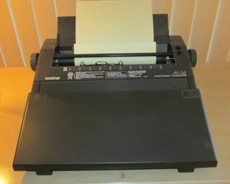 Brother AX-24 Portable Electronic Typewriter.