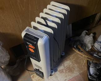 Portable radiator heater