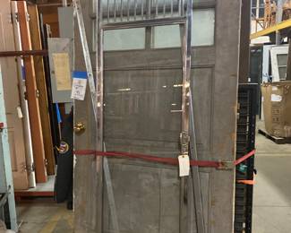 Glass Shower Door Art DECO & Barn Doors