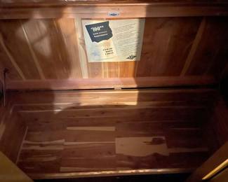 Cedar chest