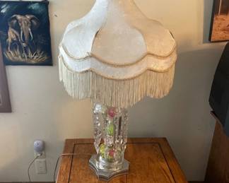 Vintage Crystal lamp