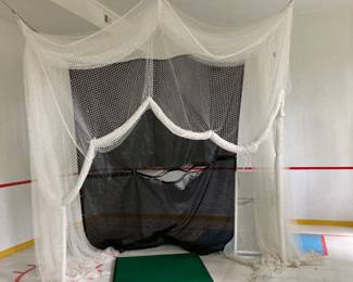 Golf practice tent