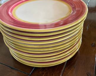 Ravello Italian plate set