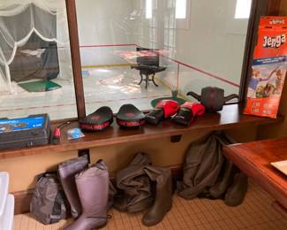 Volume of sports gear