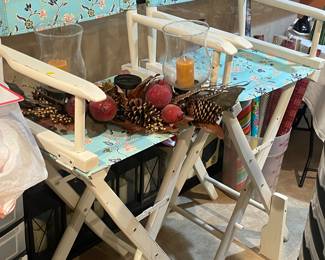 Folding Director chairs