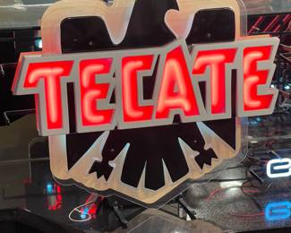 Tecate beer sign