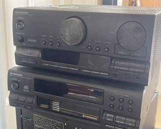 Various electronic equipment, receivers, DVD players, Blu ray players CD changers, etc